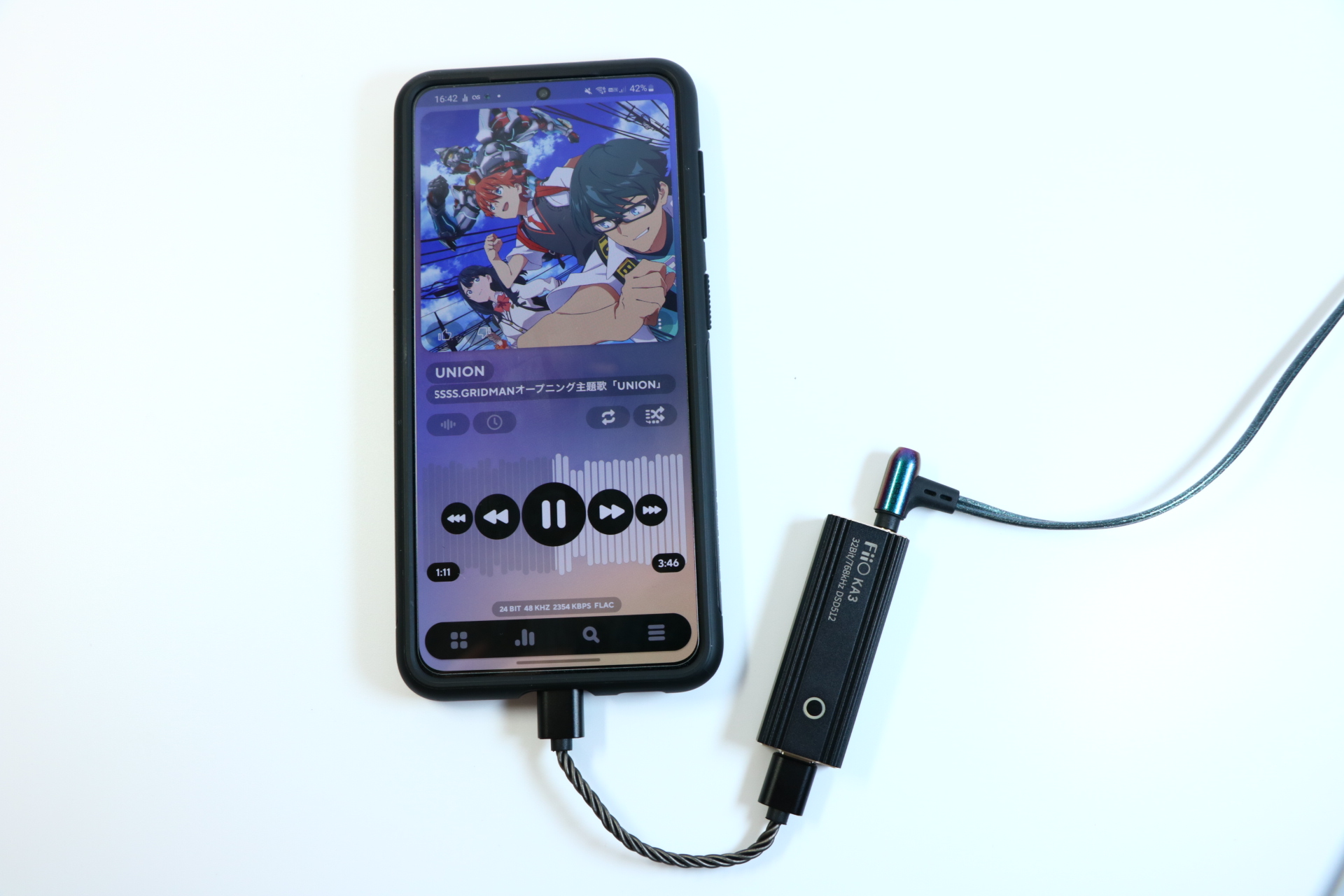 新品・未開封】FiiO KA3 ポータブルアンプ USB-DAC-